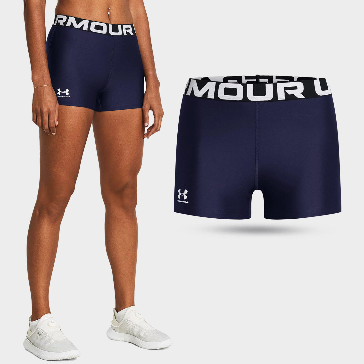 Pantaloncini Under armour modello 1383629-410 per donne 2/7