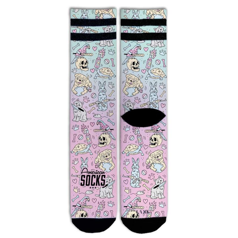 Calcetines Pet Revolution - Mid High - American Socks