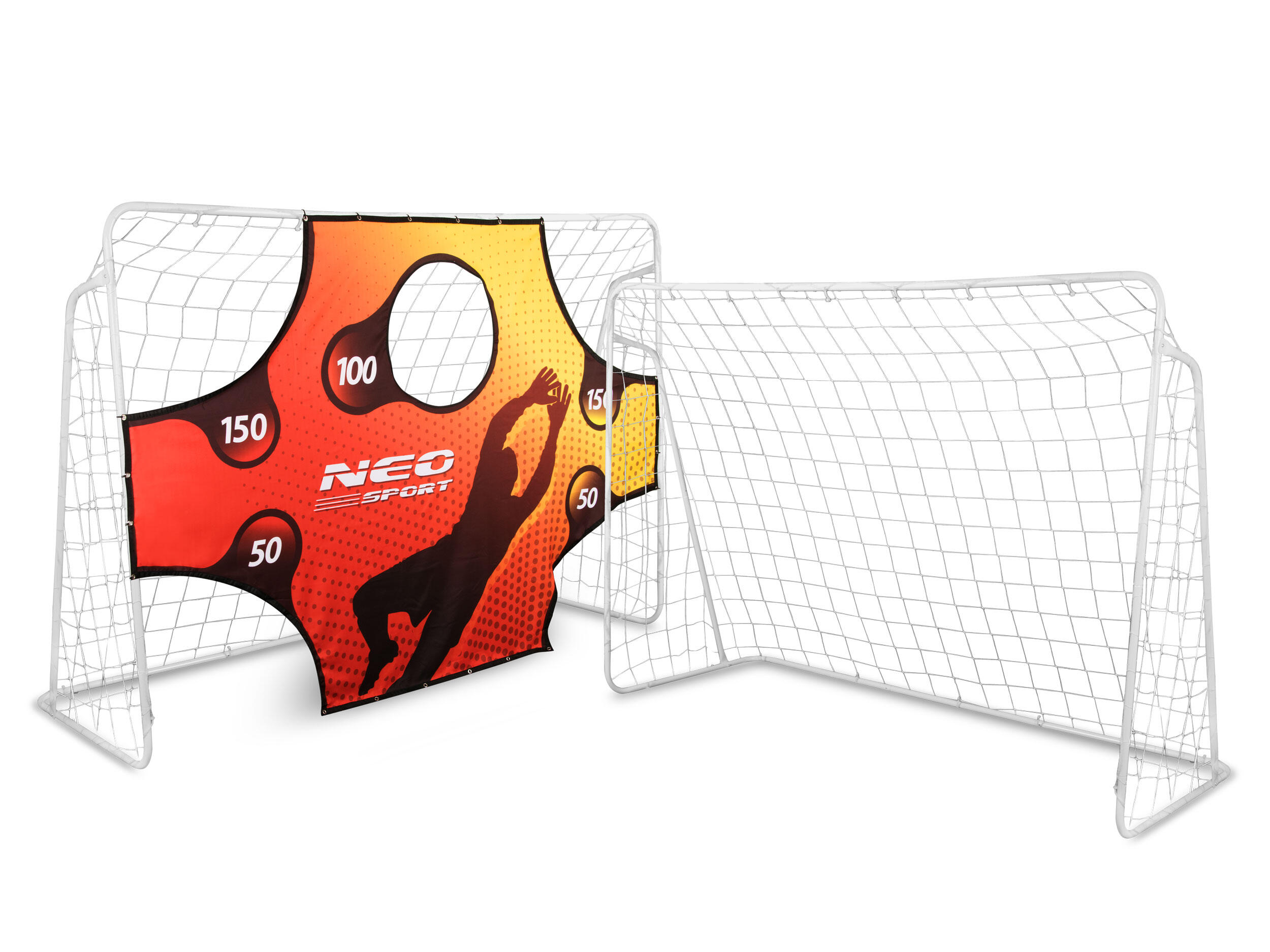 Bramka piłkarska z matą celowniczą Neo-Sport NS-455 3/5