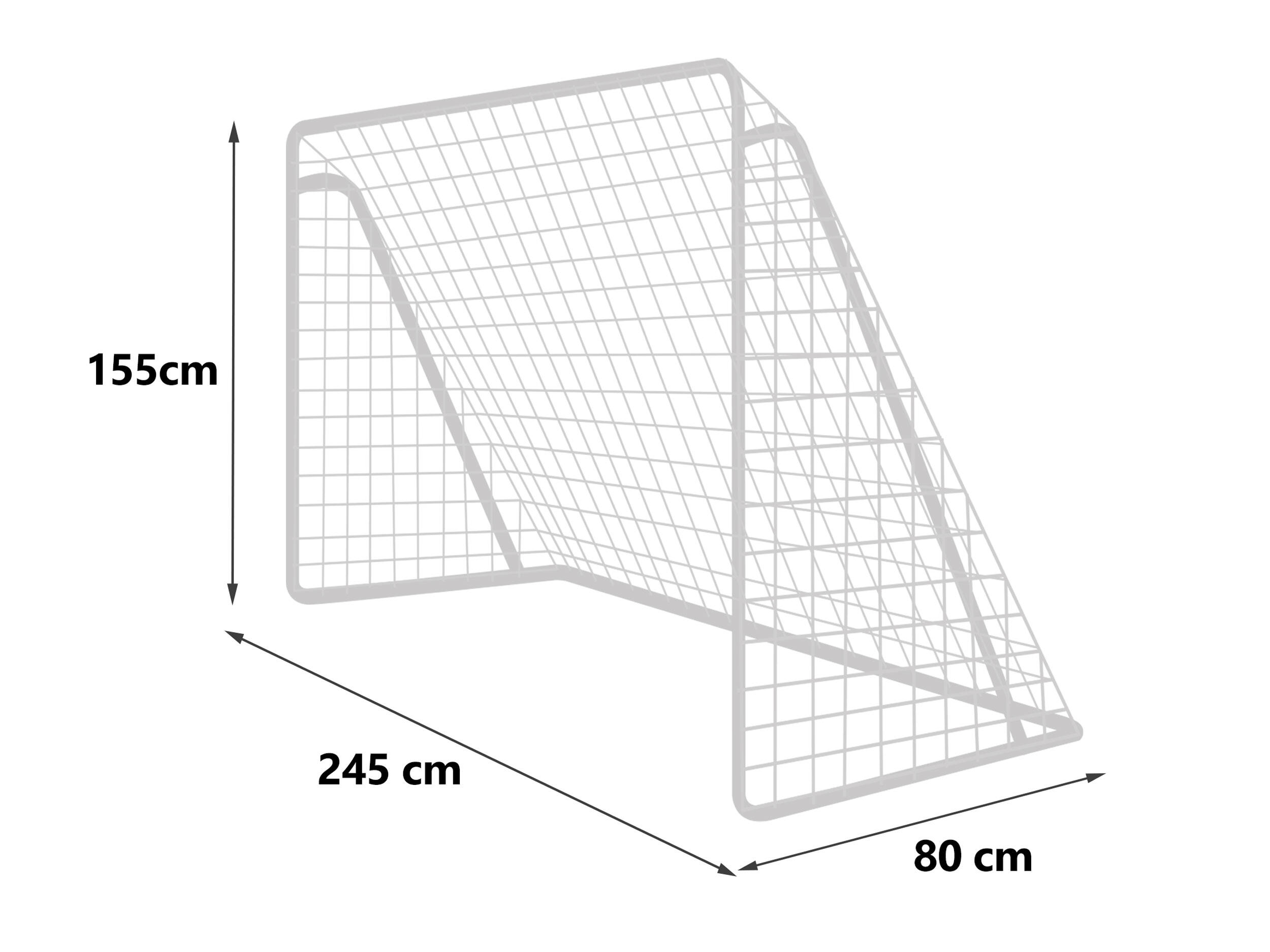 Bramka piłkarska z matą celowniczą Neo-Sport NS-455 4/5