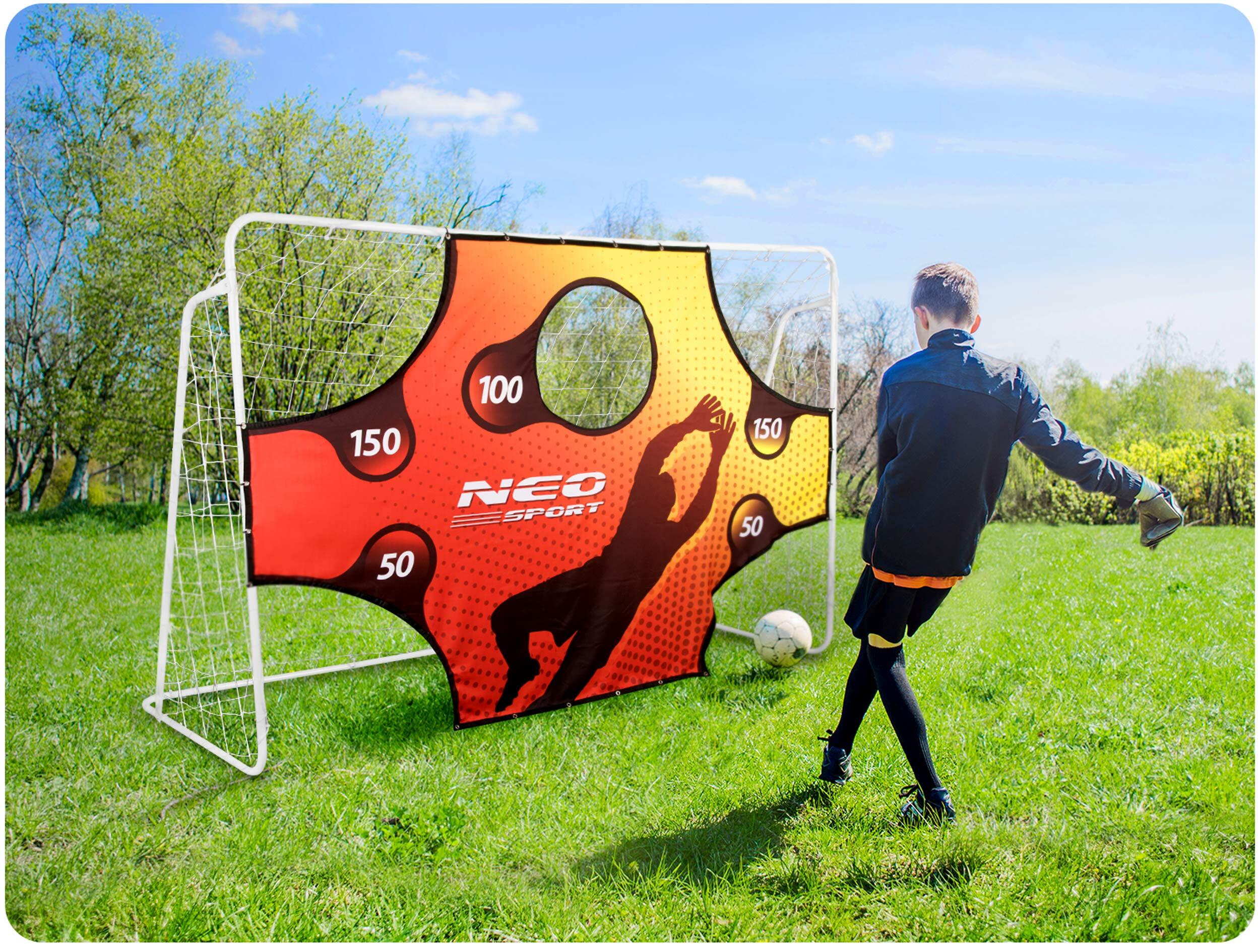 Bramka piłkarska z matą celowniczą Neo-Sport NS-455 5/5