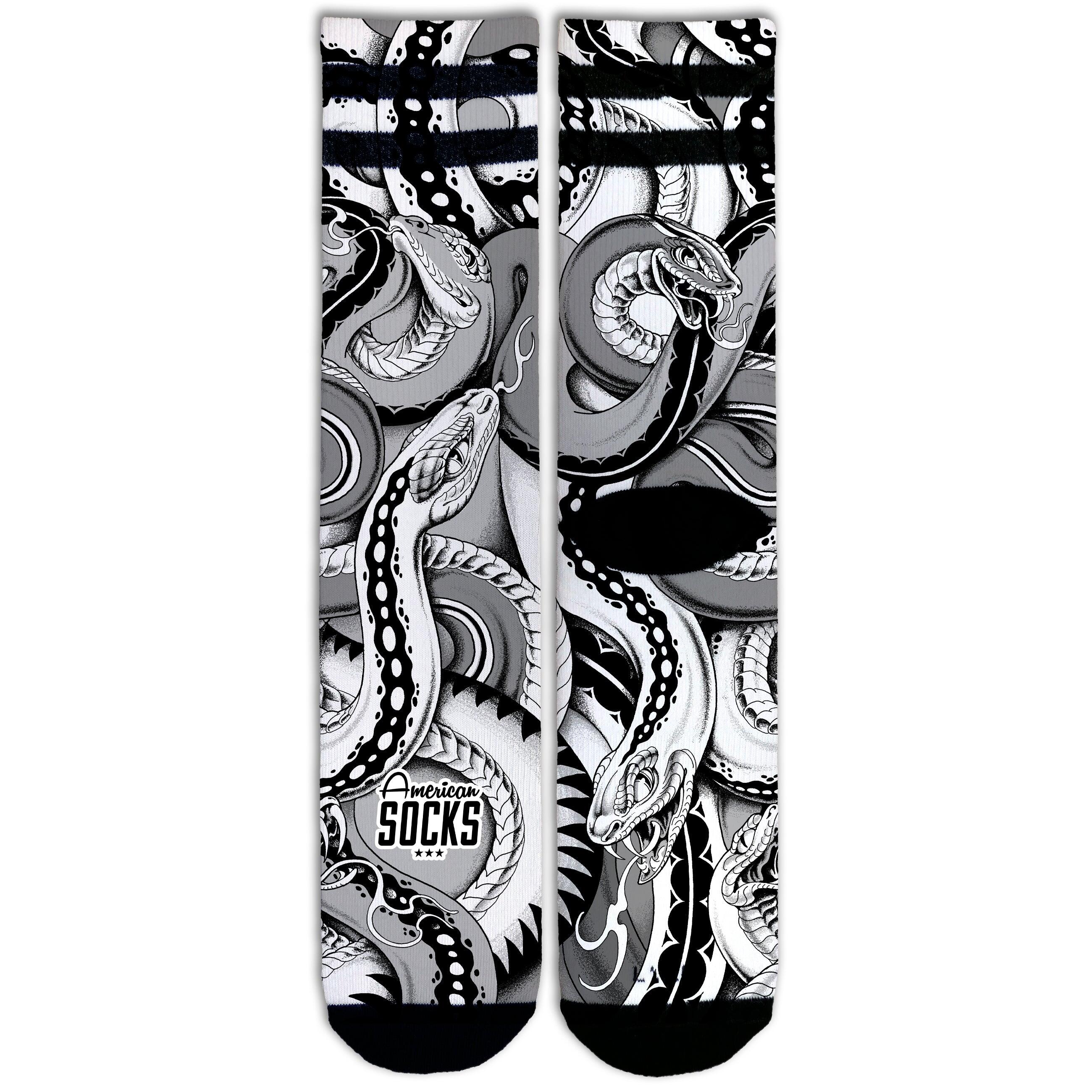 AMERICAN SOCKS Calzini Python - Mid High - American Socks