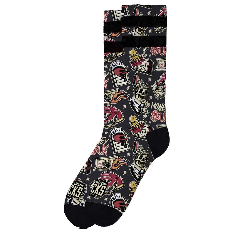 Calcetines Money Sucks - Mid High - American Socks