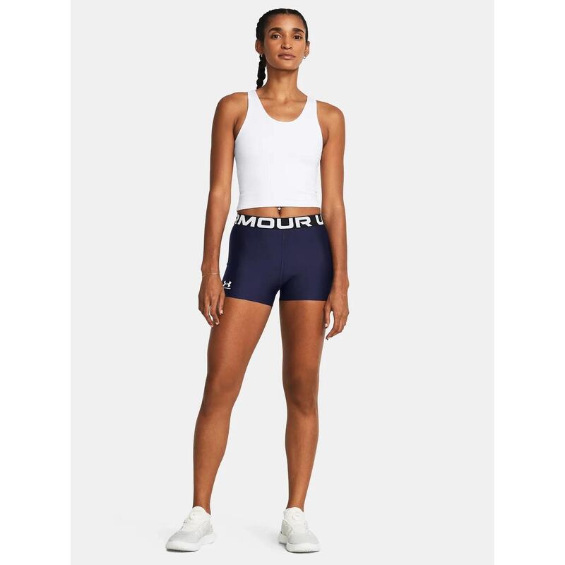 Shorty Under Amour HeatGear® pentru femei, bleumarin nocturn