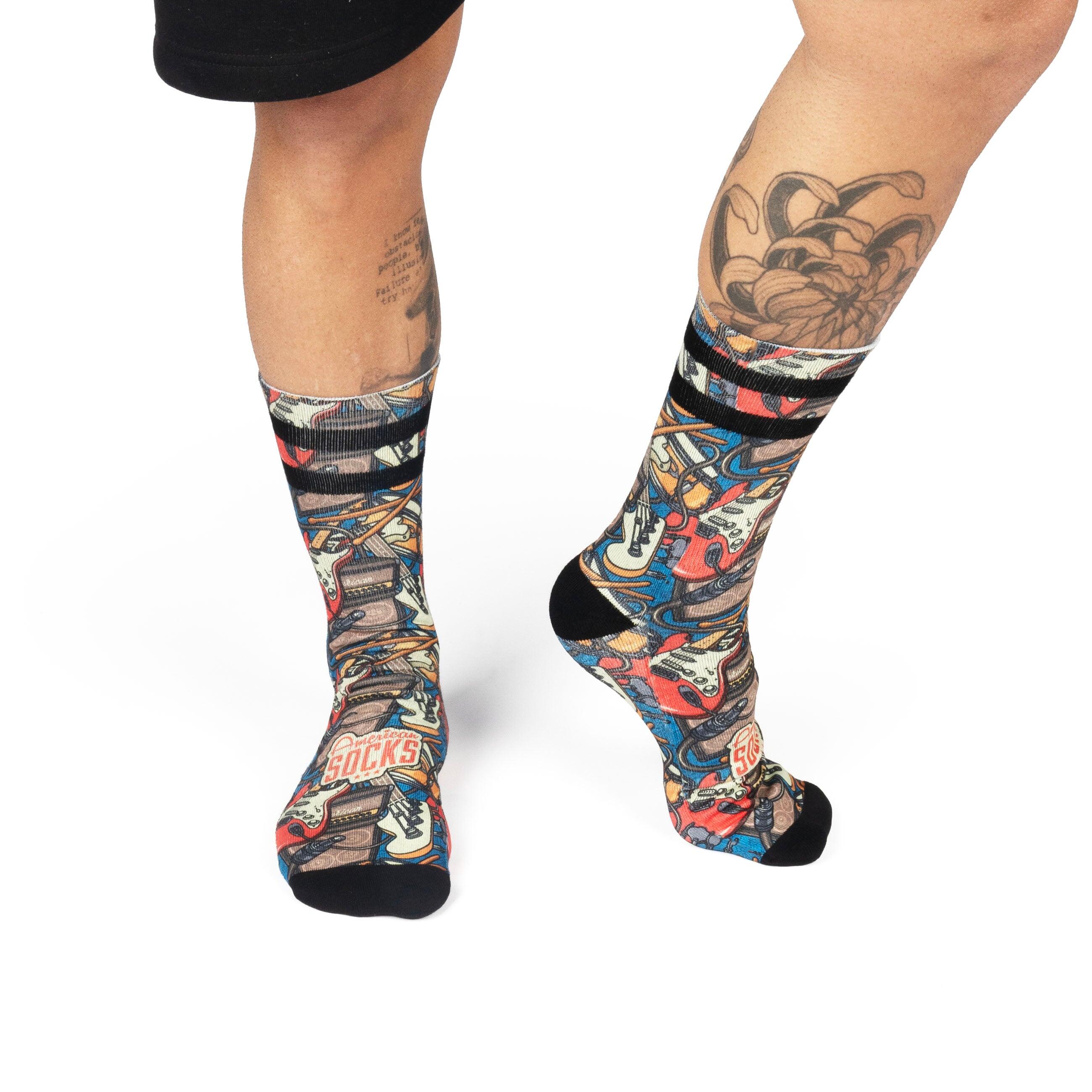 Socken Rockband - Mid High - American Socks 4/7