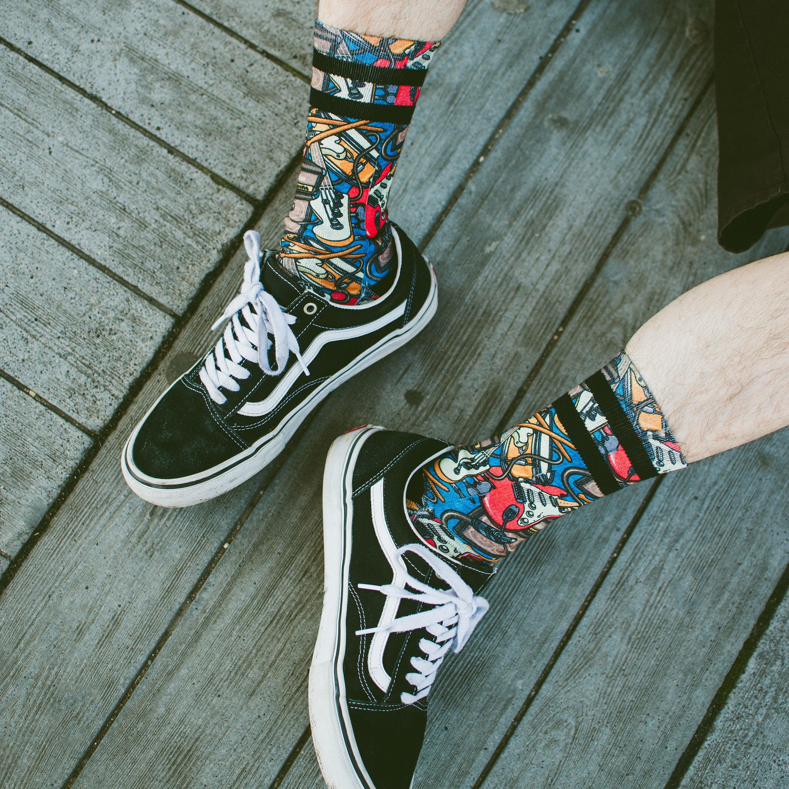 Socken Rockband - Mid High - American Socks 6/7
