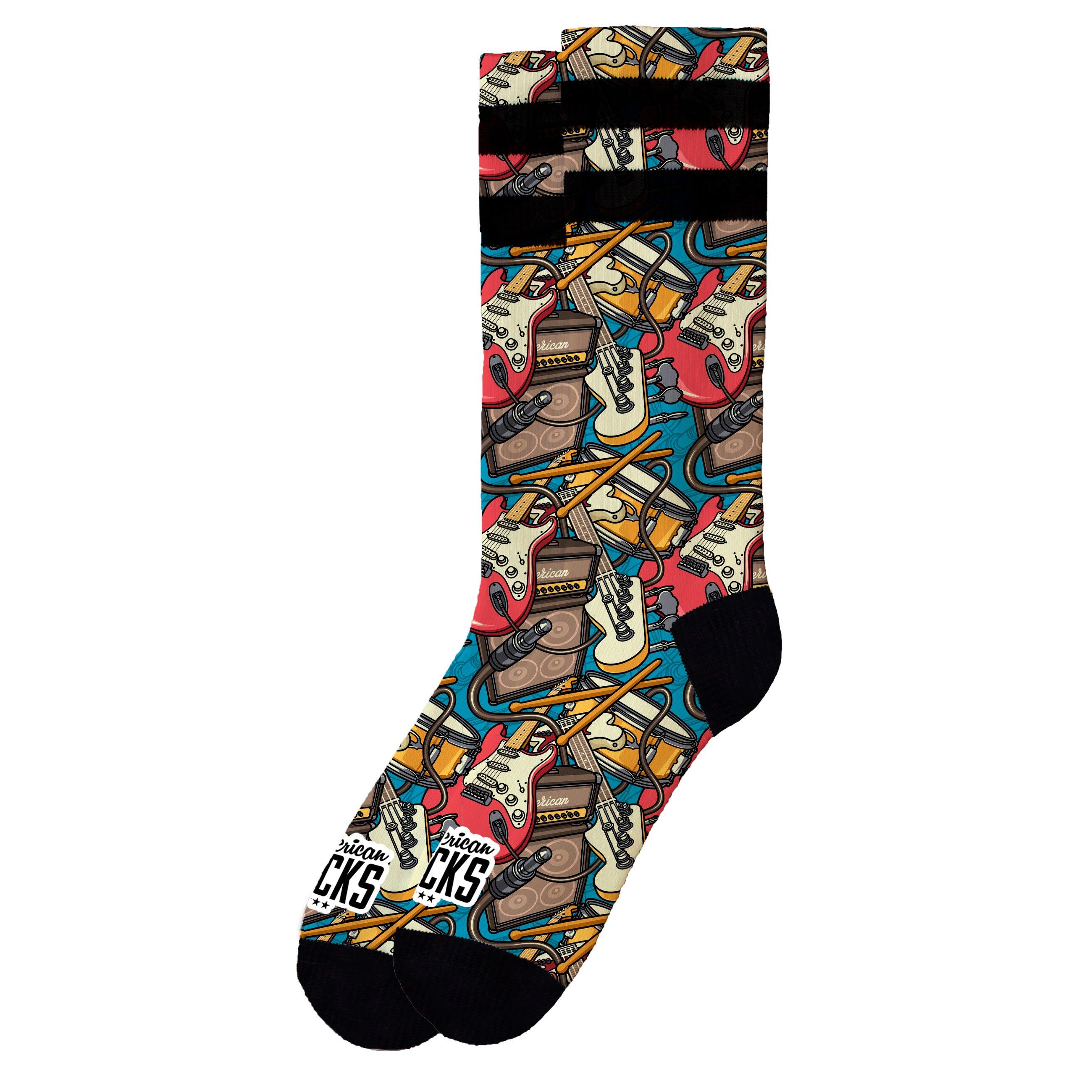 Socken Rockband - Mid High - American Socks 3/7