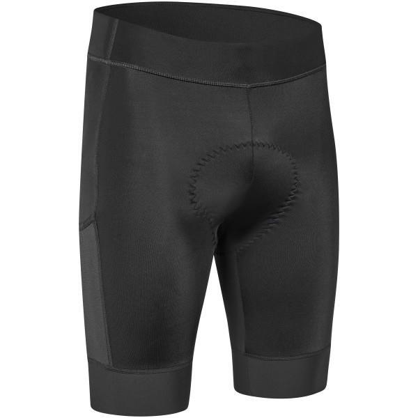 Korte Fietsbroek Zeem Heren - GripGrab Bibshorts Zwart Maat XL