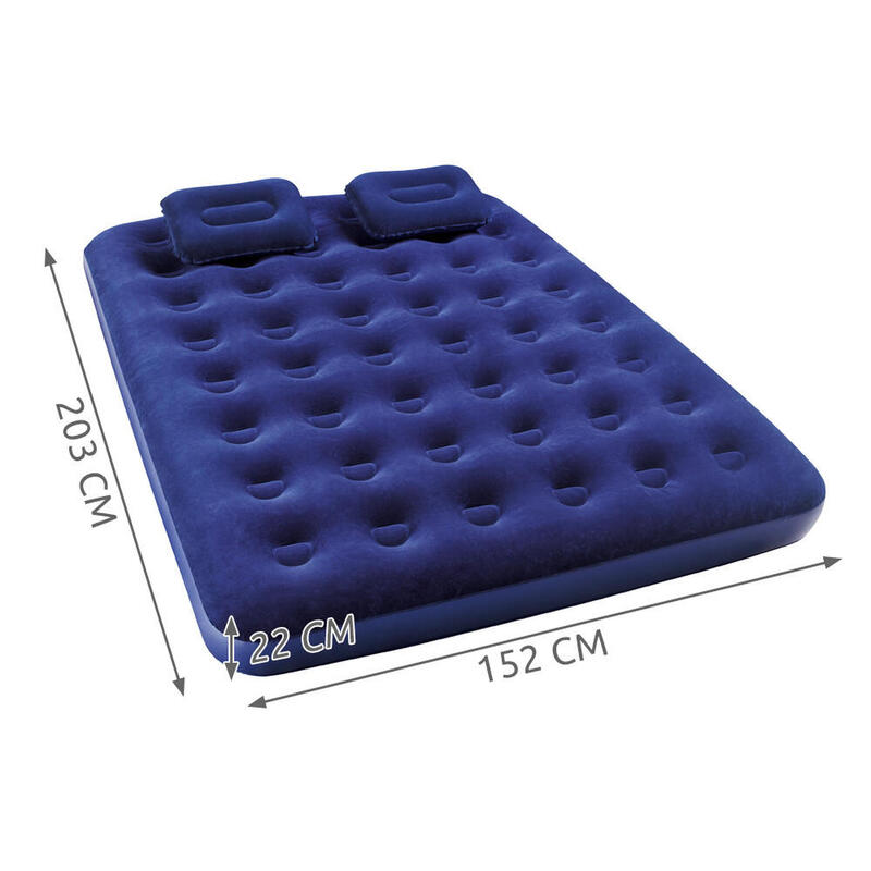 Materac dwuosobowy z pompką - BESTWAY 67374