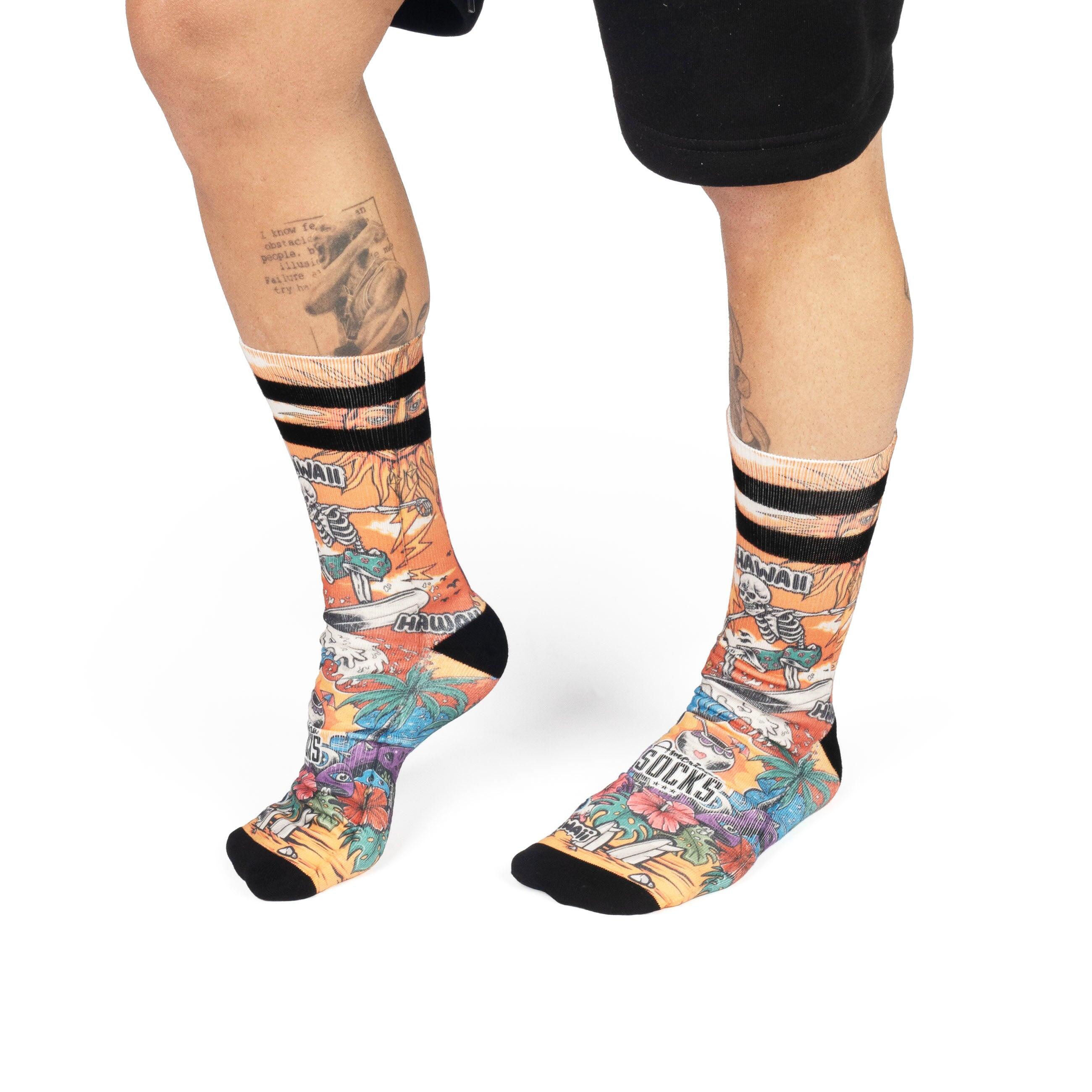 Chaussettes Hawaii - Mid High - American Socks 5/7