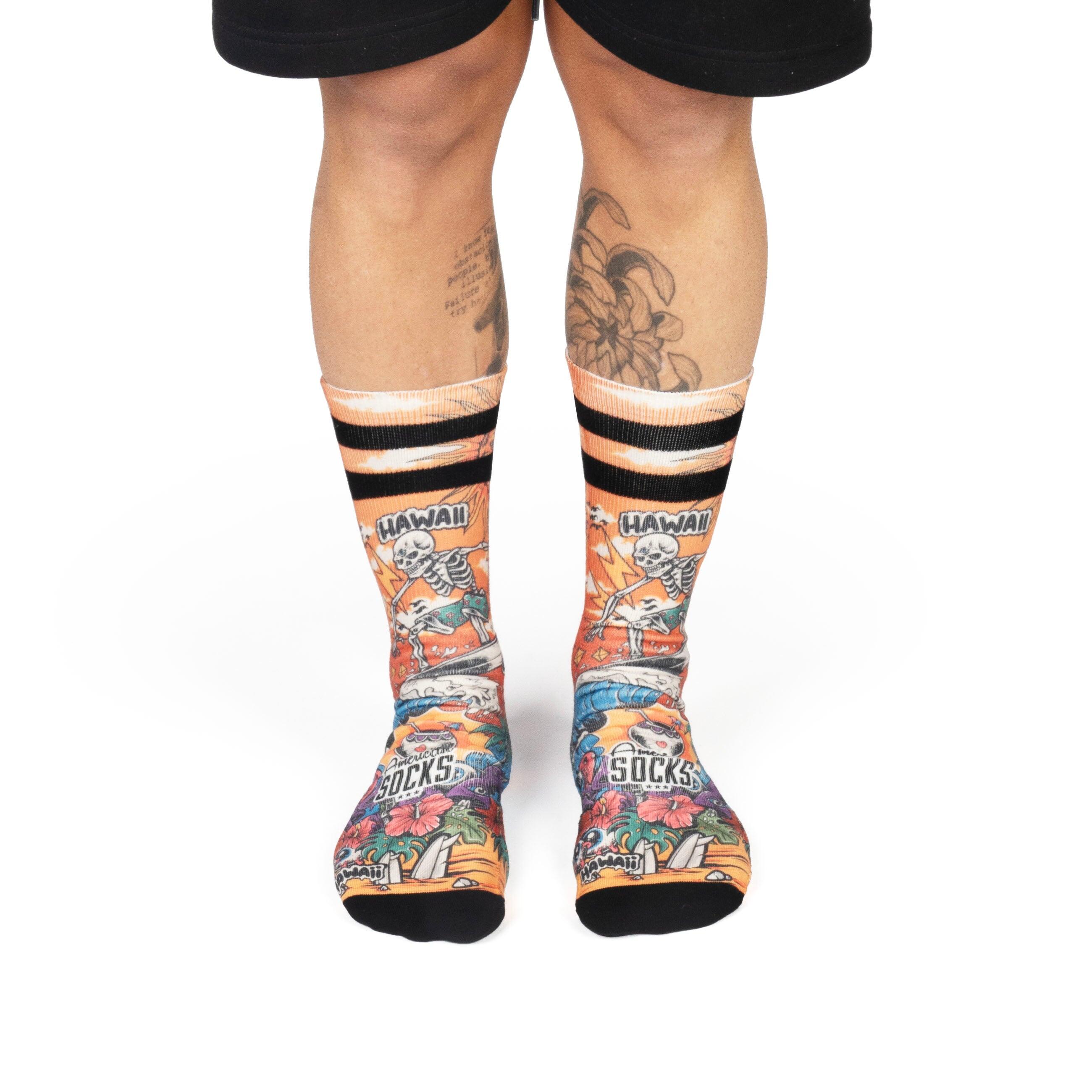 Chaussettes Hawaii - Mid High - American Socks 4/7