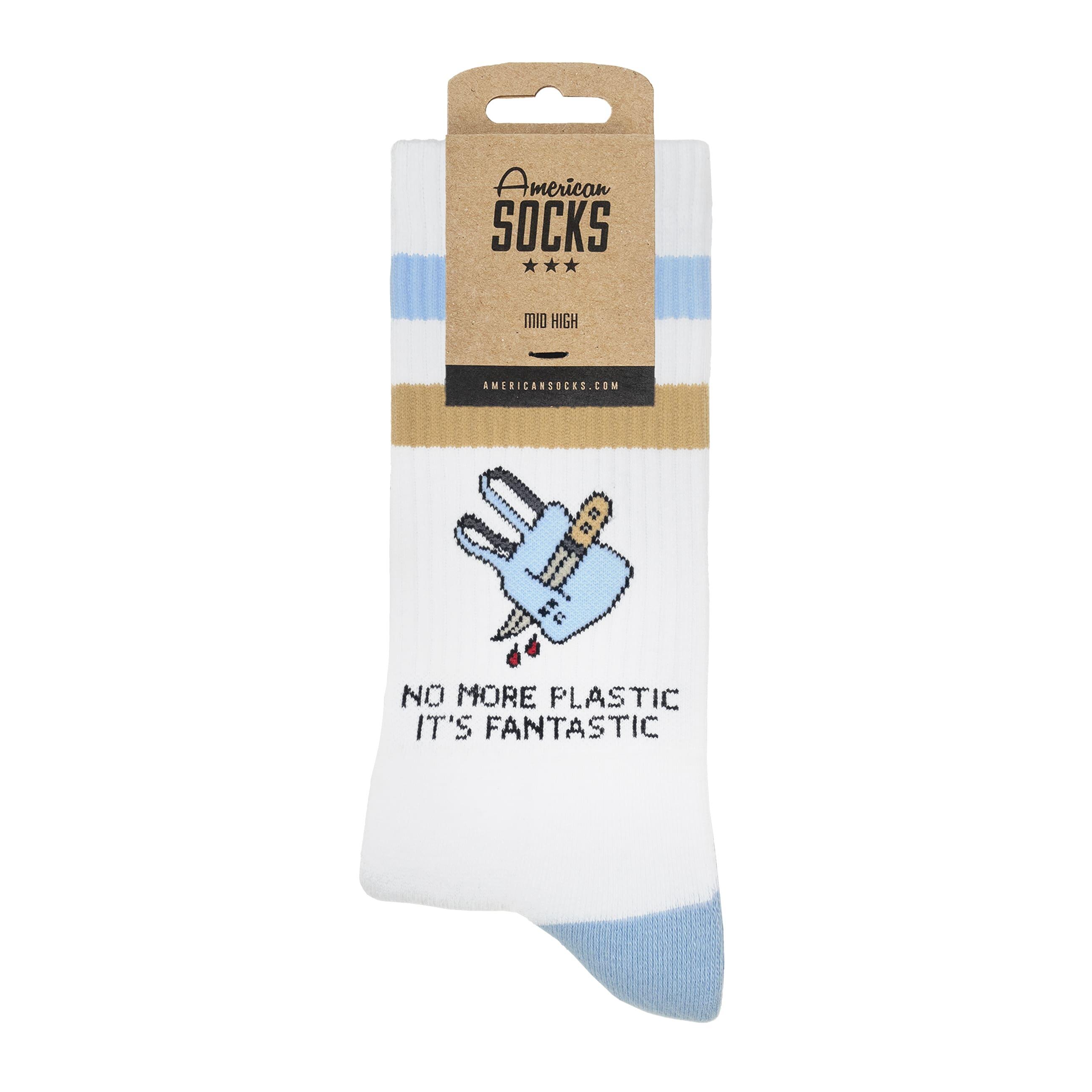 Calcetines No more plastic - Mid High - American Socks 3/7