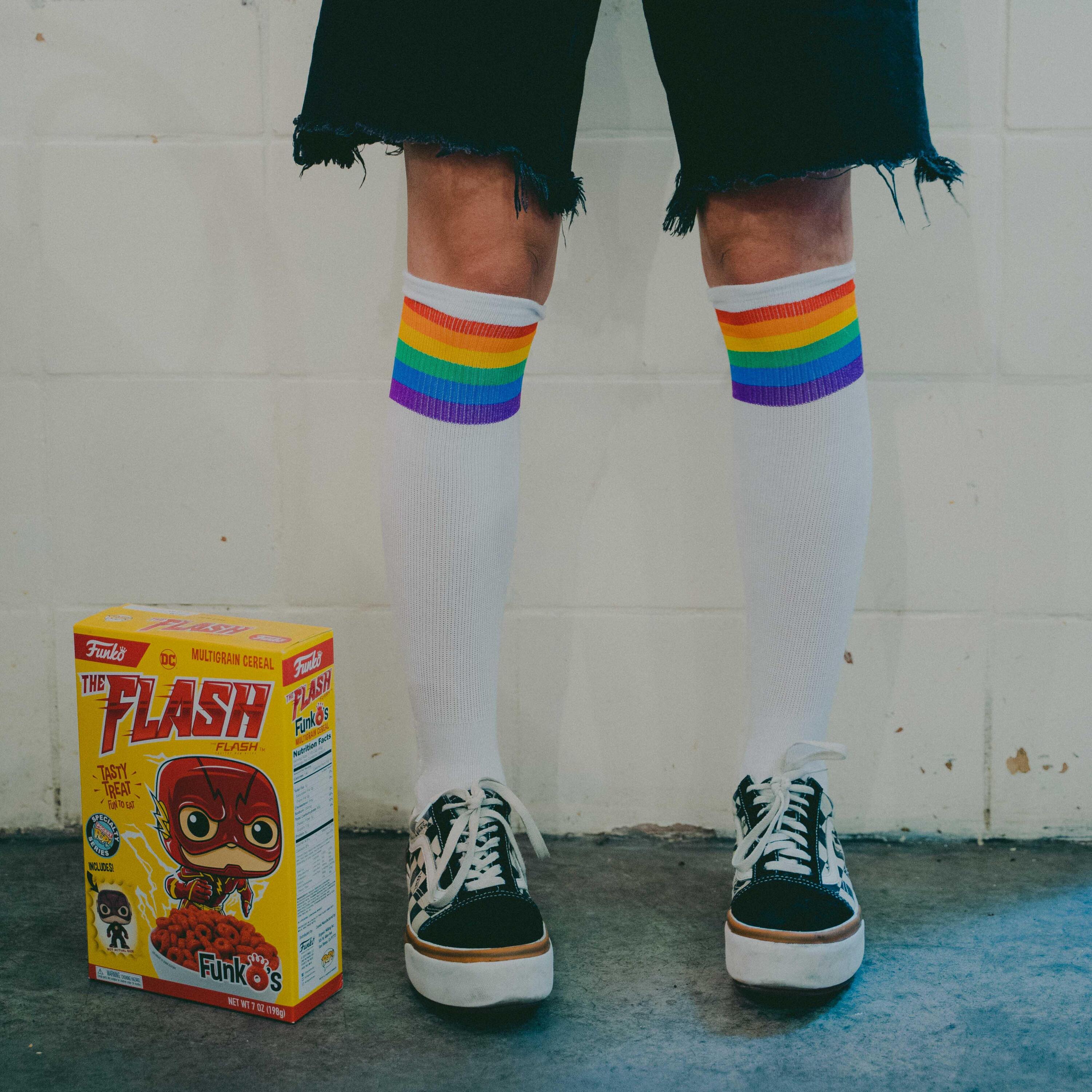 Calzini Rainbow Pride - Knee High - American Socks 6/7