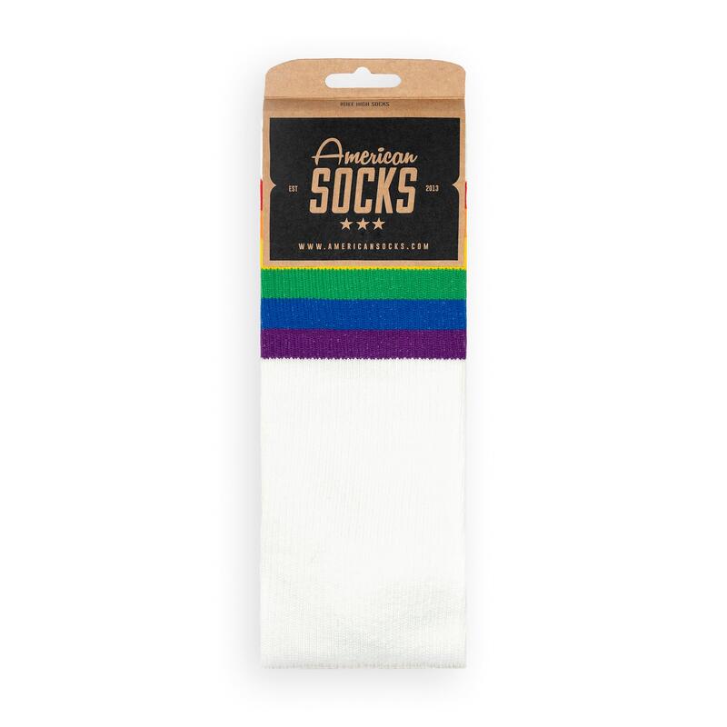 Șosete American Socks Rainbow Pride până la genunchi