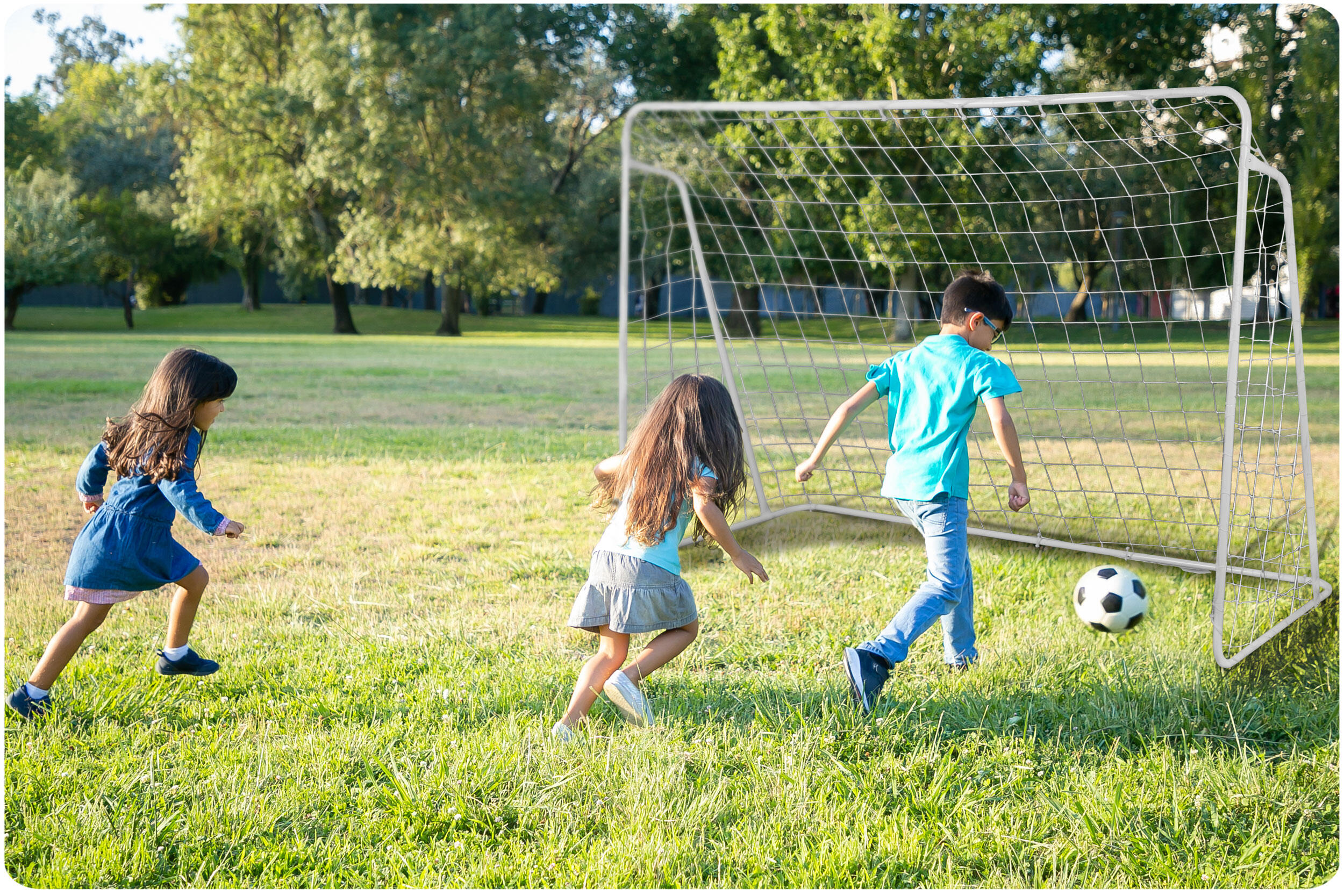 ÜBERSCHRIFT
Fußball Tor - Ns-457 weiß 5/5