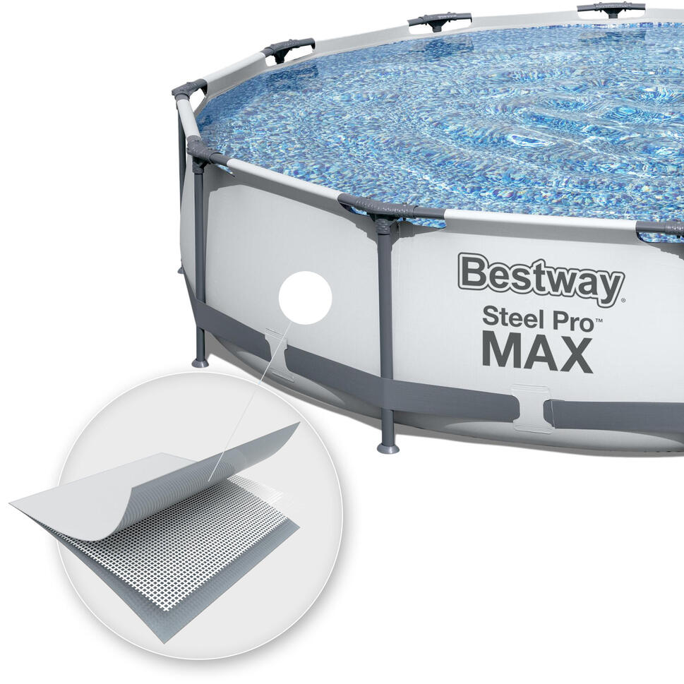 Basen ogrodowy stelażowy 366 x 76 cm zestaw 15w1 Bestway 56416