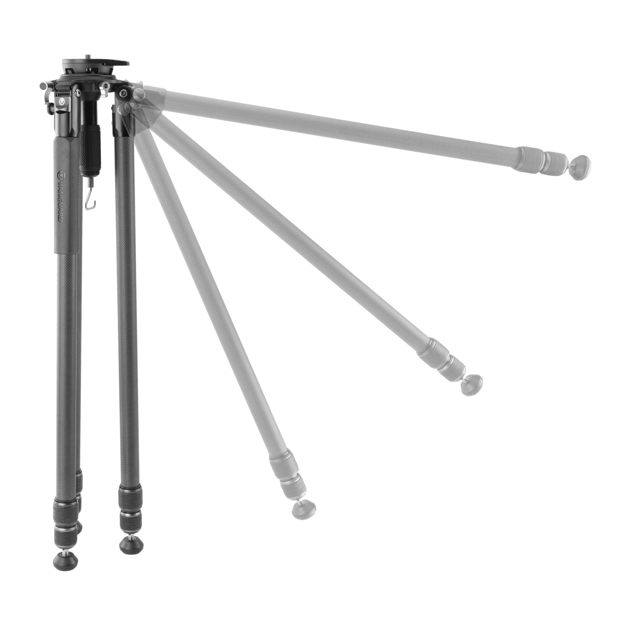 Trípode de vídeo de carbono Vanguard Alta Pro 3VRL 303CT 4/7