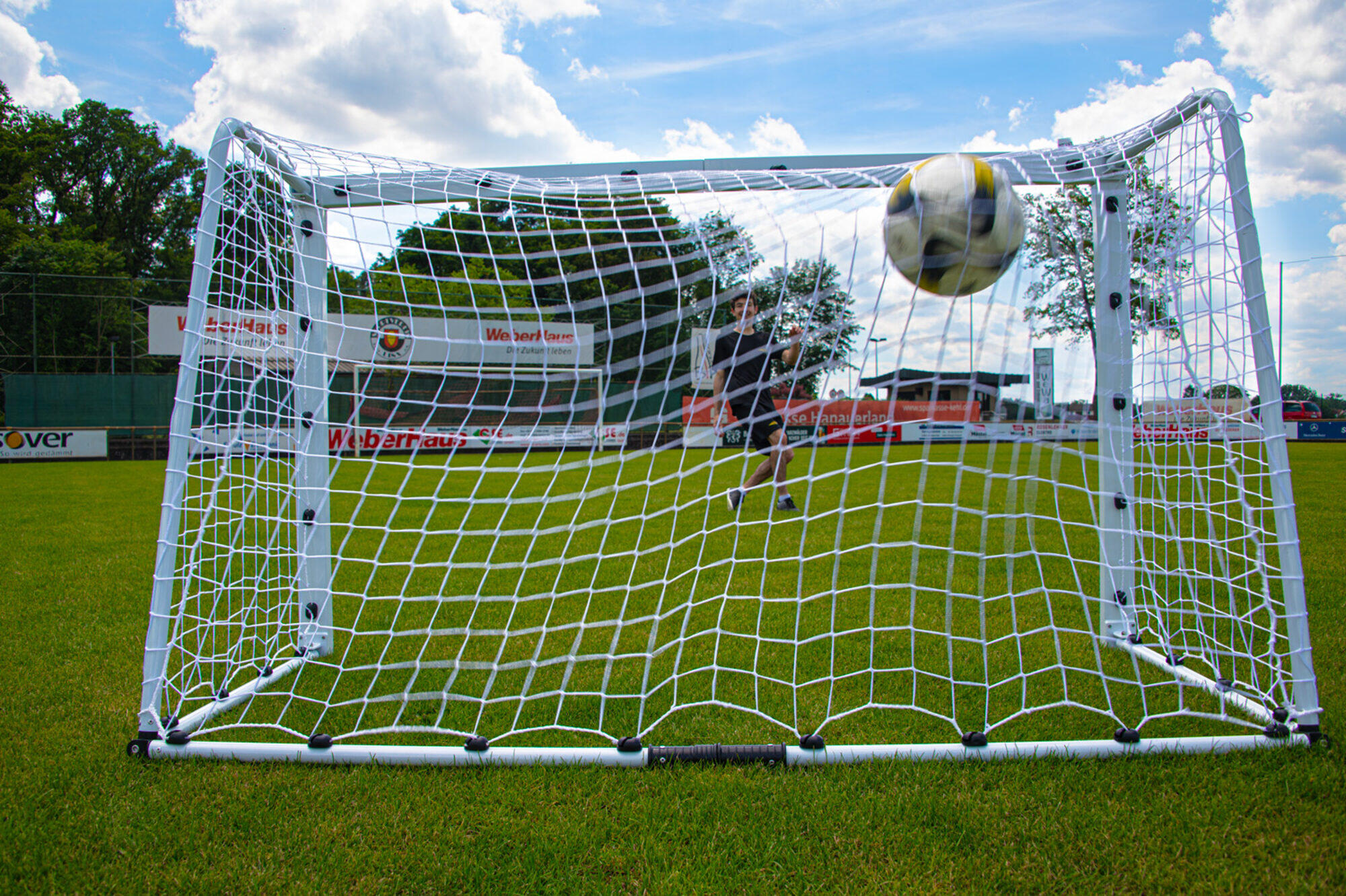 Mini but de foot en Aluminium 2 x 1,2 m 4/7