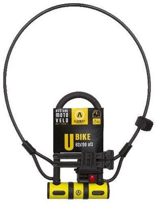 Dispositivo antifurto u + cavo Auvray Bike U 82X147 C. 100 D8