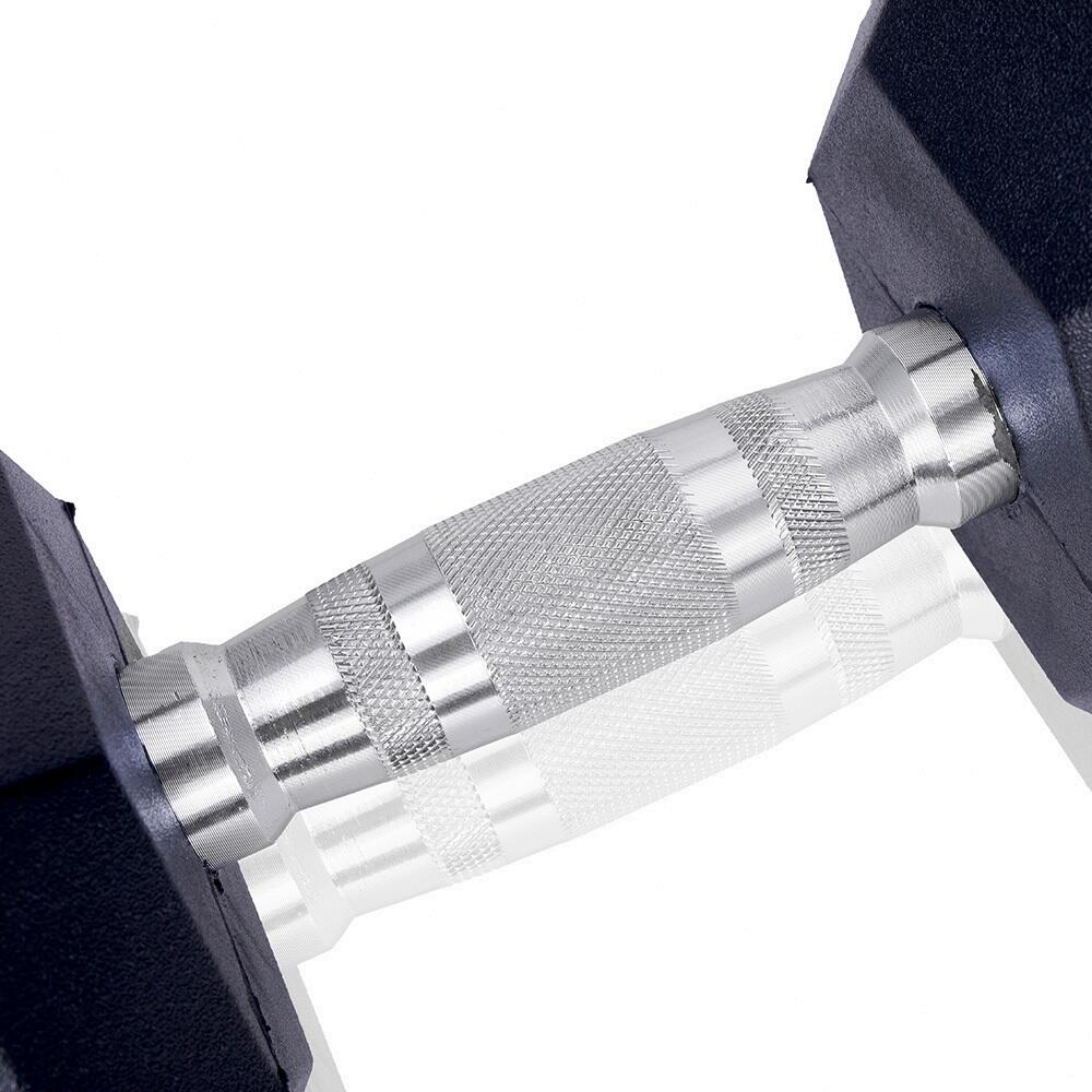 Diamond Manubrio Gommato Esagonale 10 Kg - Pesi, Manubri E Bilancieri