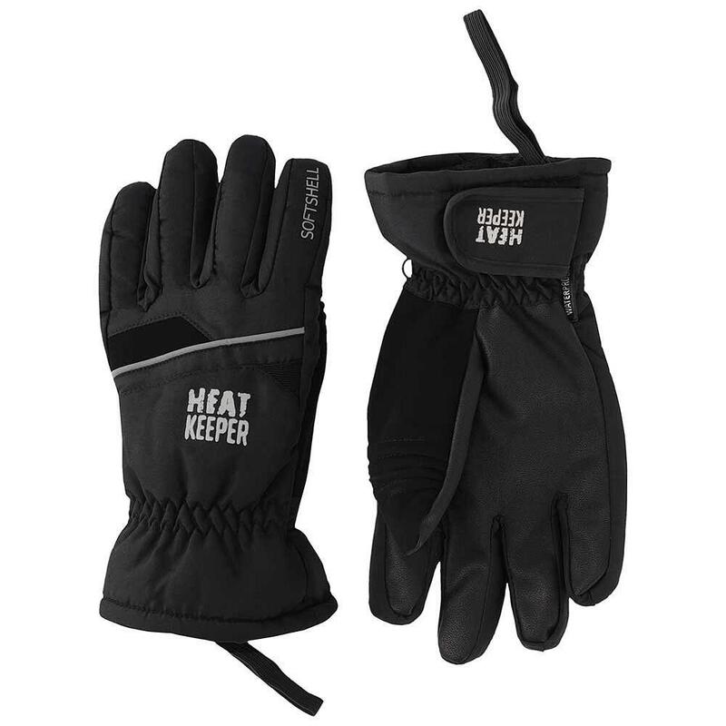 Heatkeeper gants de ski Pro pour femme Noir