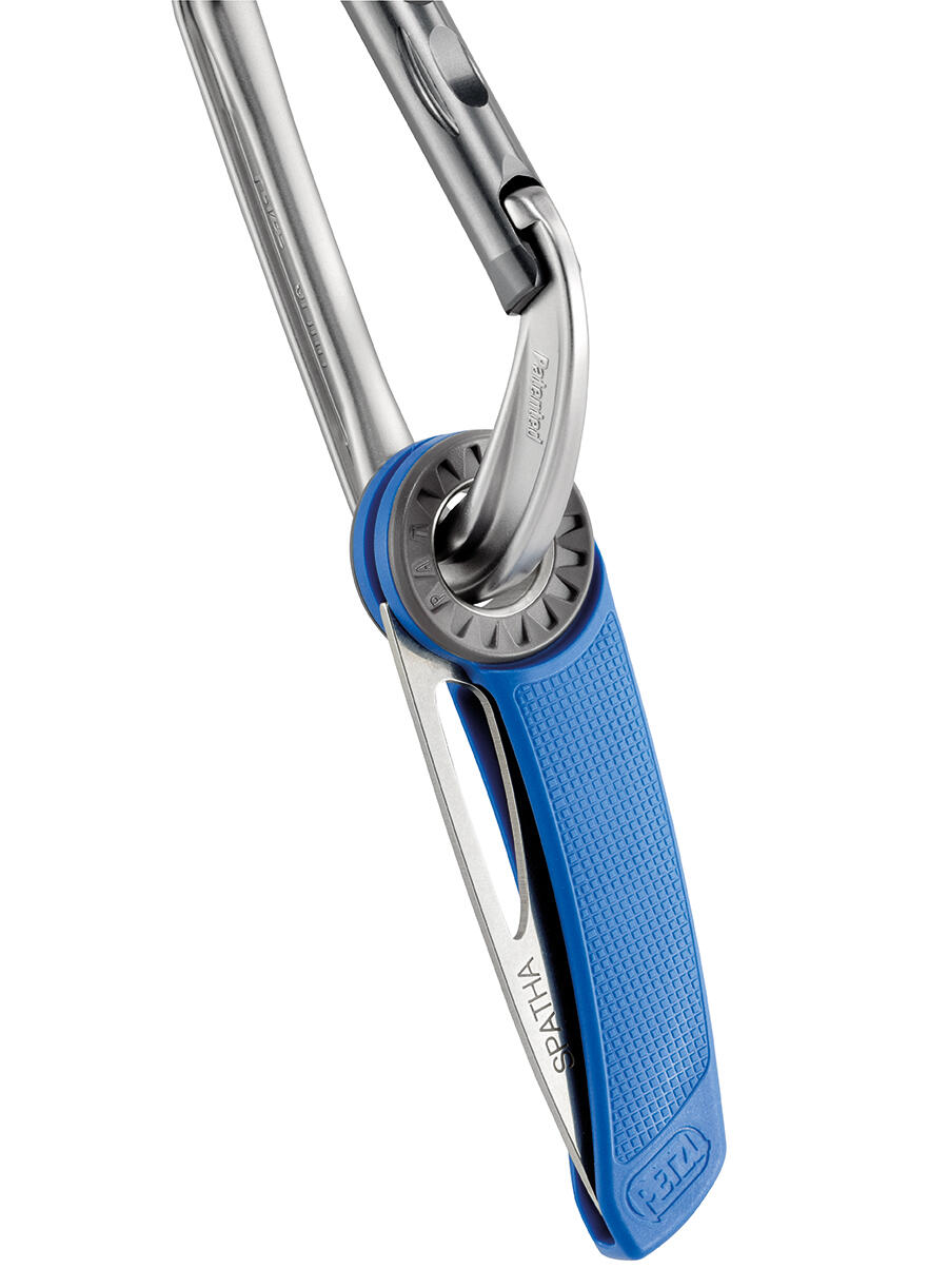 Coltello Serramanico Spatha Blu 3/4