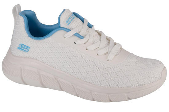 Zapatillas Mujer Skechers Bobs Sport B Flex Quick Pivot Blanco