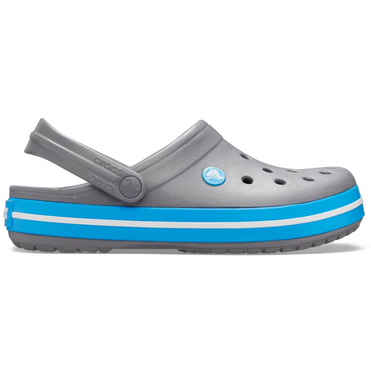 Crocs - Crocs Crocband Clog - Sabots - Blanc|bleu|gris - 43/46 - Decathlon