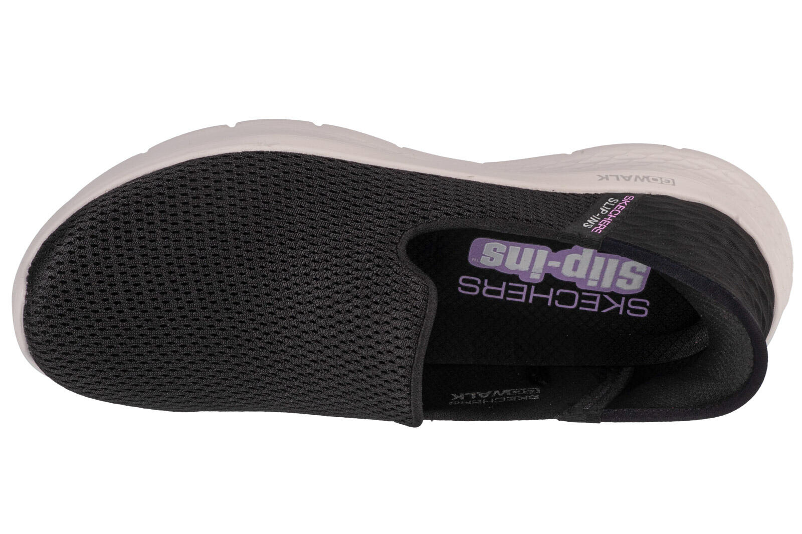 Chaussures Femmes Skechers Go Walk Flex Relish noir 3/4