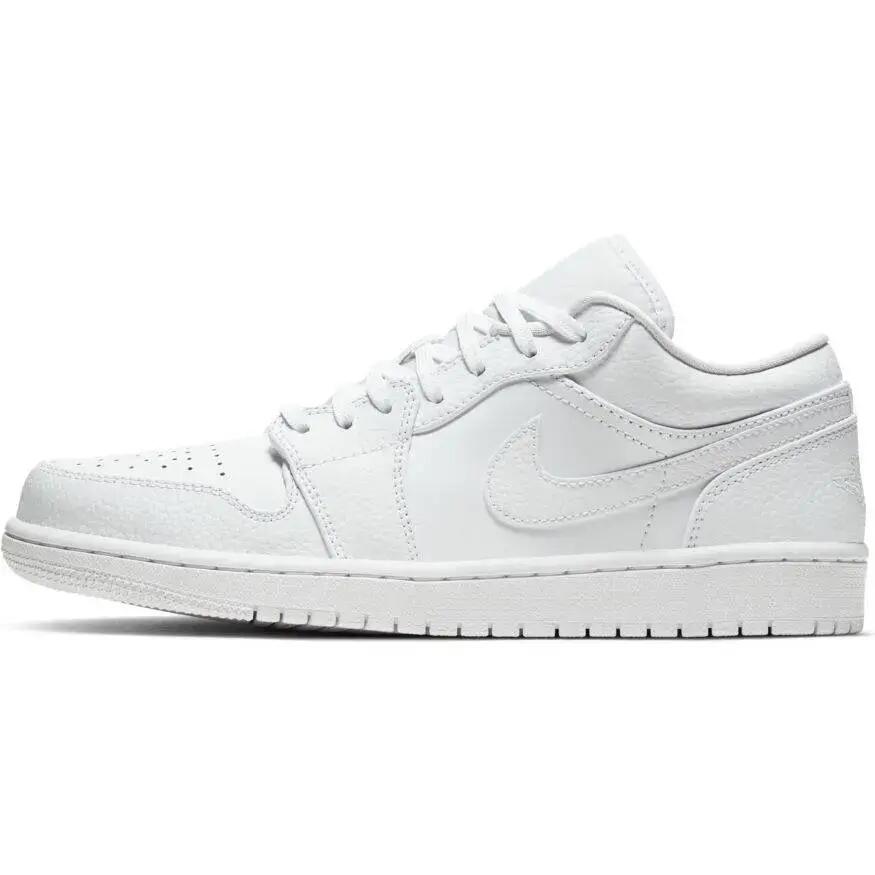 Zapatillas Air Jordan 1 Low Triple White 6/7