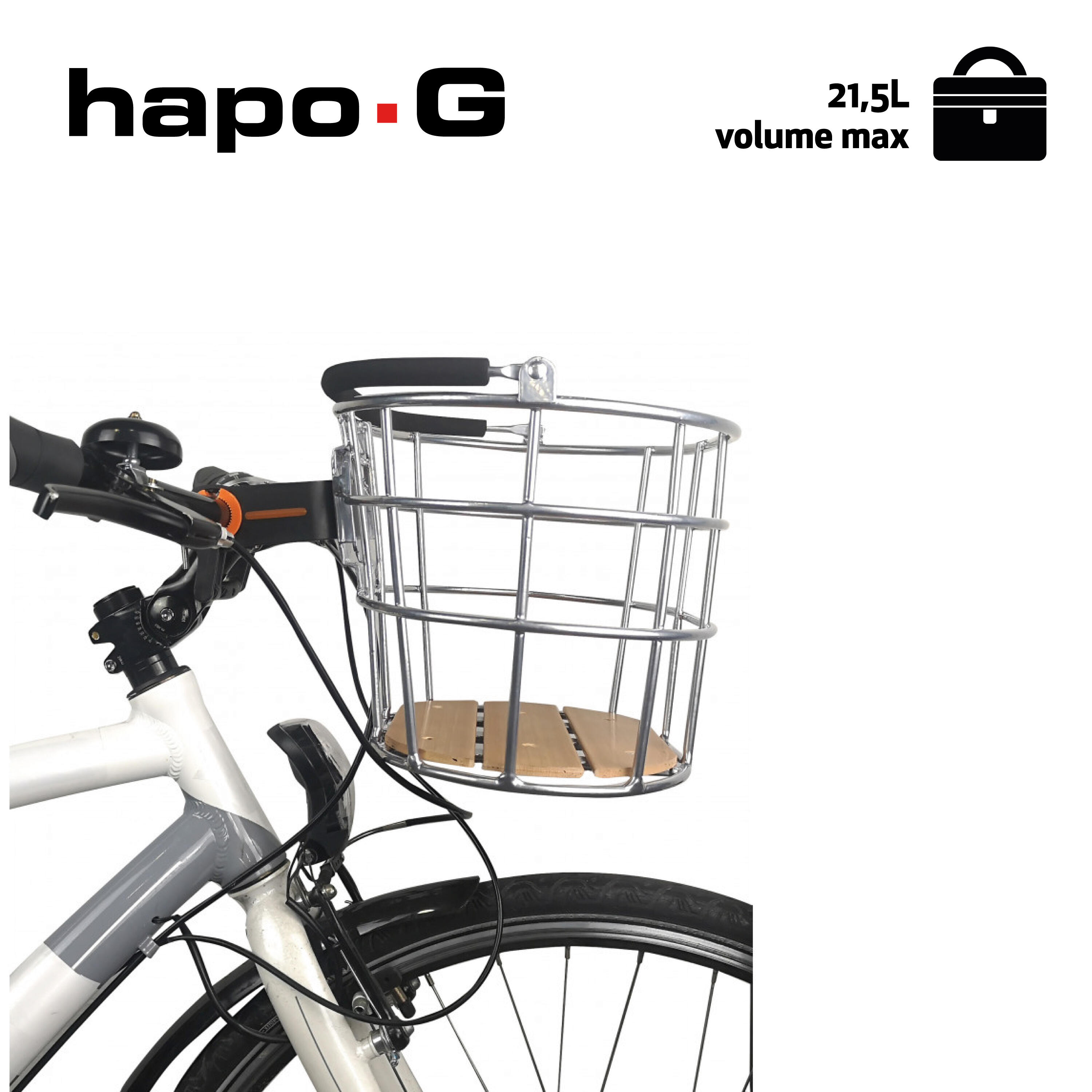 Panier en aluminium avec fixation DMTS Hapo-G 4/7
