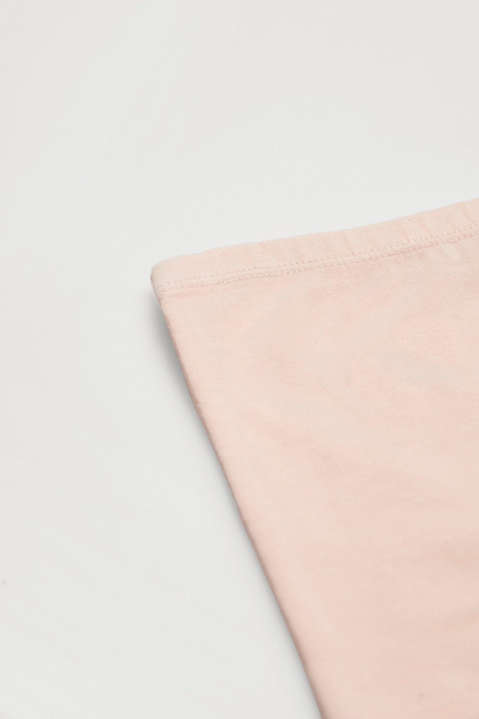Pack de 2 culottes de niña algodón gris y rosa 5/5