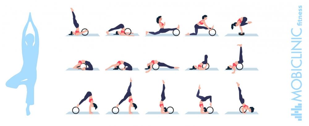 Tappetino yoga fitnessmat antiscivolo impermeabile pilatesmat flessibile 7/7