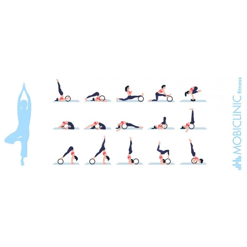 Tapis de Yoga fitnessmat Antidérapant 6 mm Imperméable Lavable Flexible
