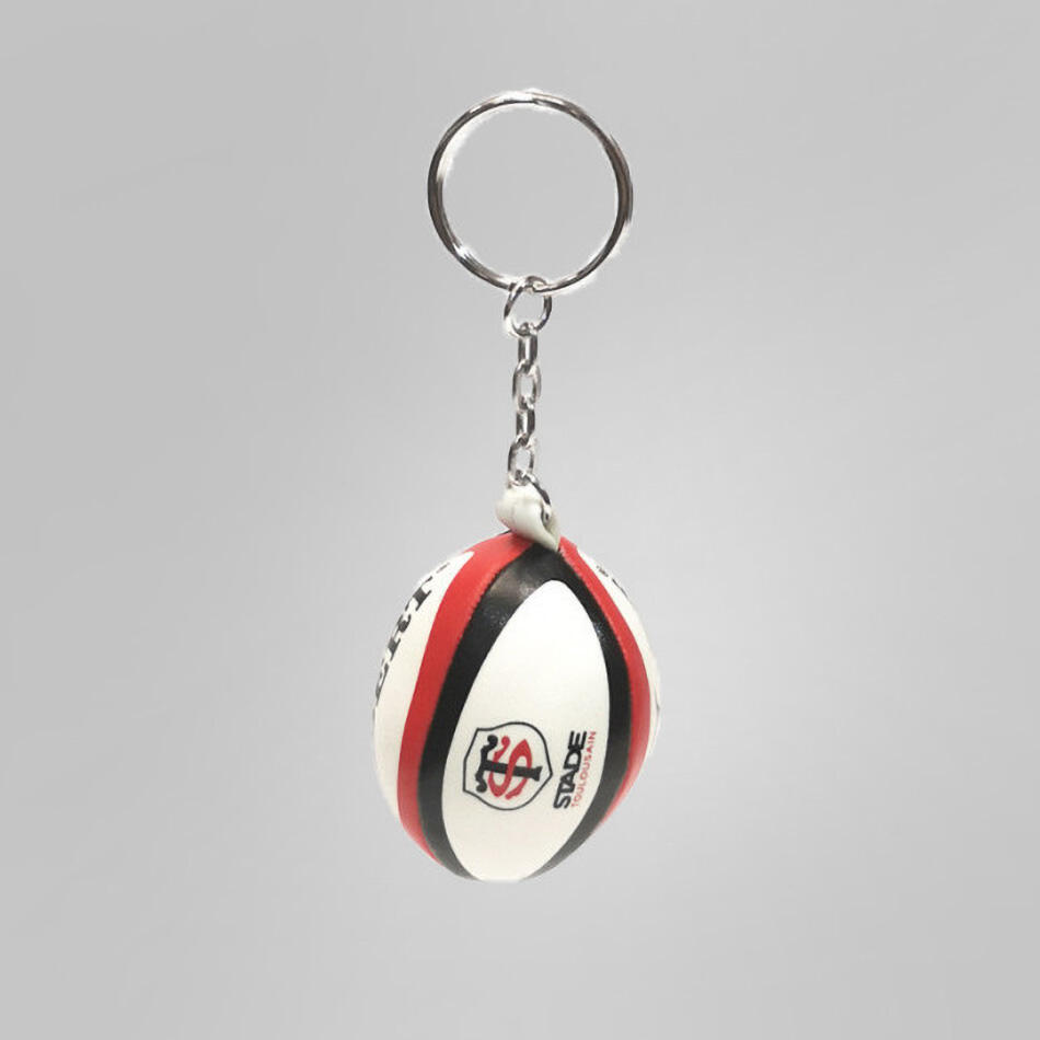 Porte-clés ballon métallique Stade Toulousain 2/2