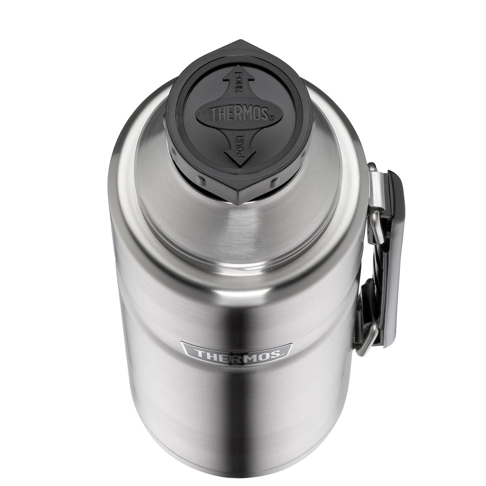 Thermos Kanne King 1,2 Isolierflasche Flasche Isolierkanne Becher Drehverschluss 4/5