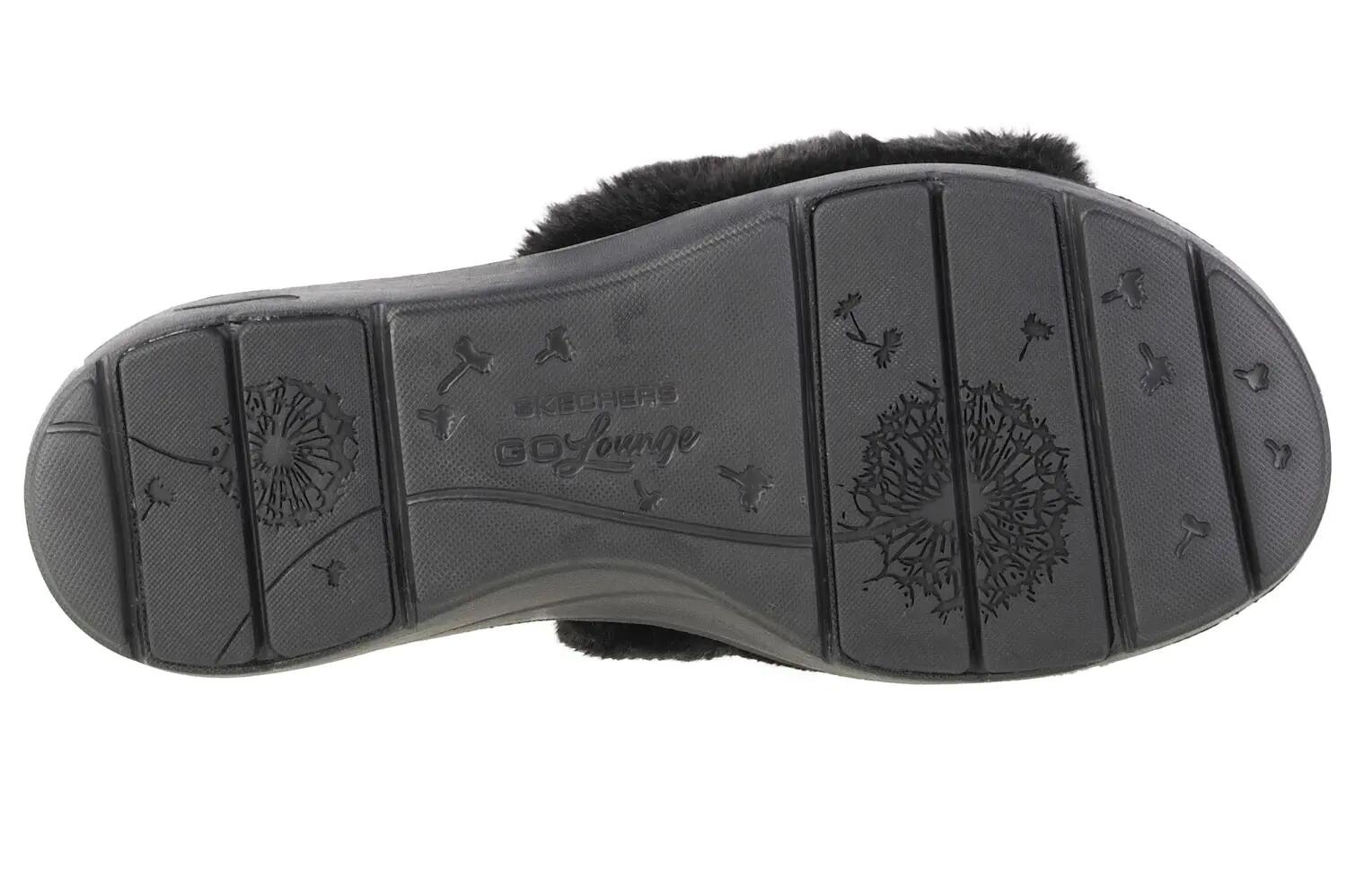 Chaussons Skechers Arch Fit Lounge Unwind Zwart 4/4
