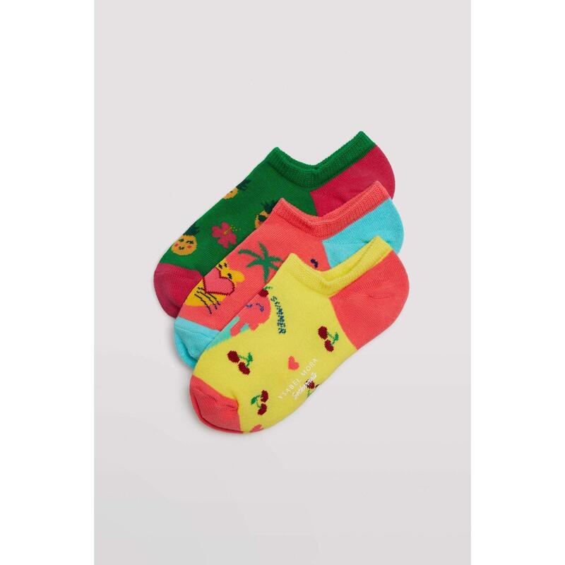 Pinkies invisibles estampados colores Sockarrats pack de 3