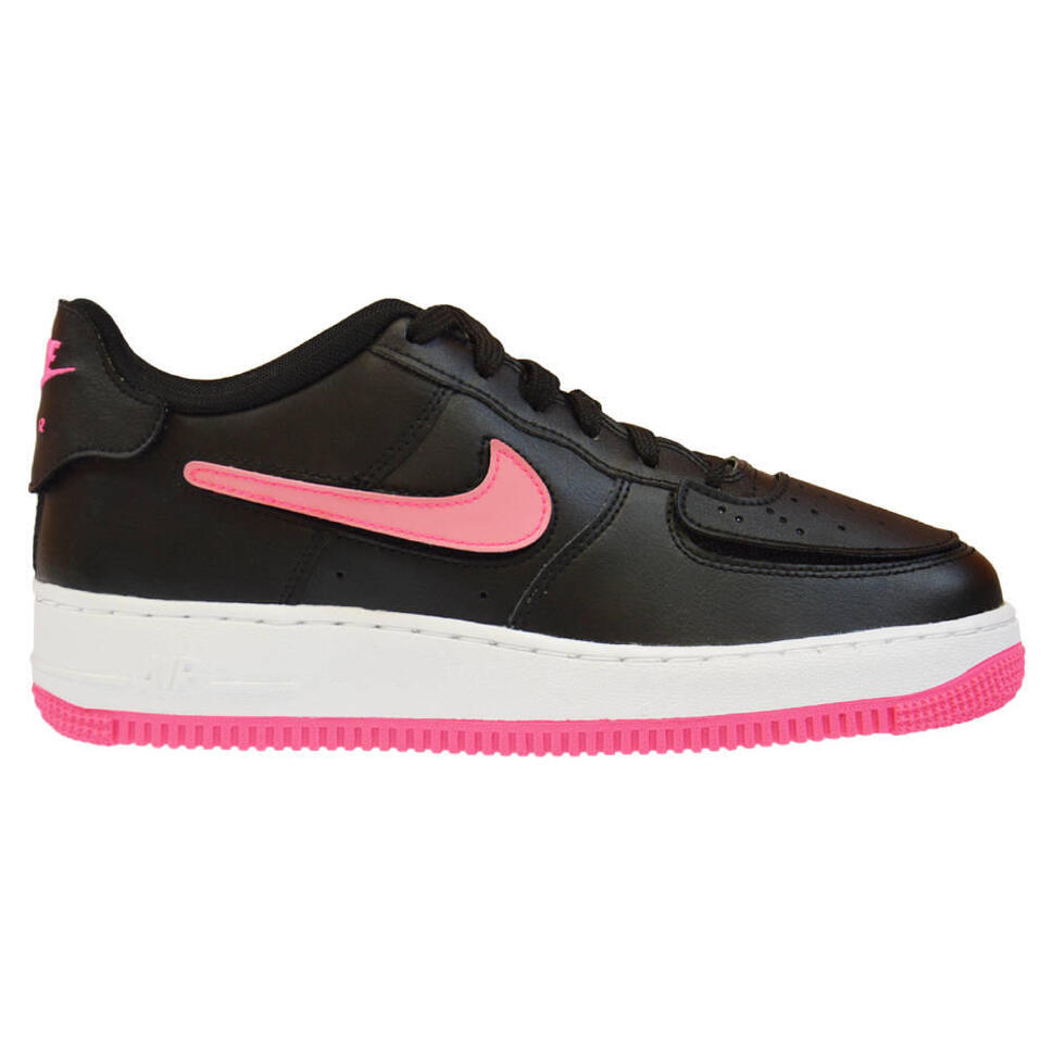 Buty sportowe dla dzieci Nike Air Force 1/1 Hyper Pink GS z Swooshami