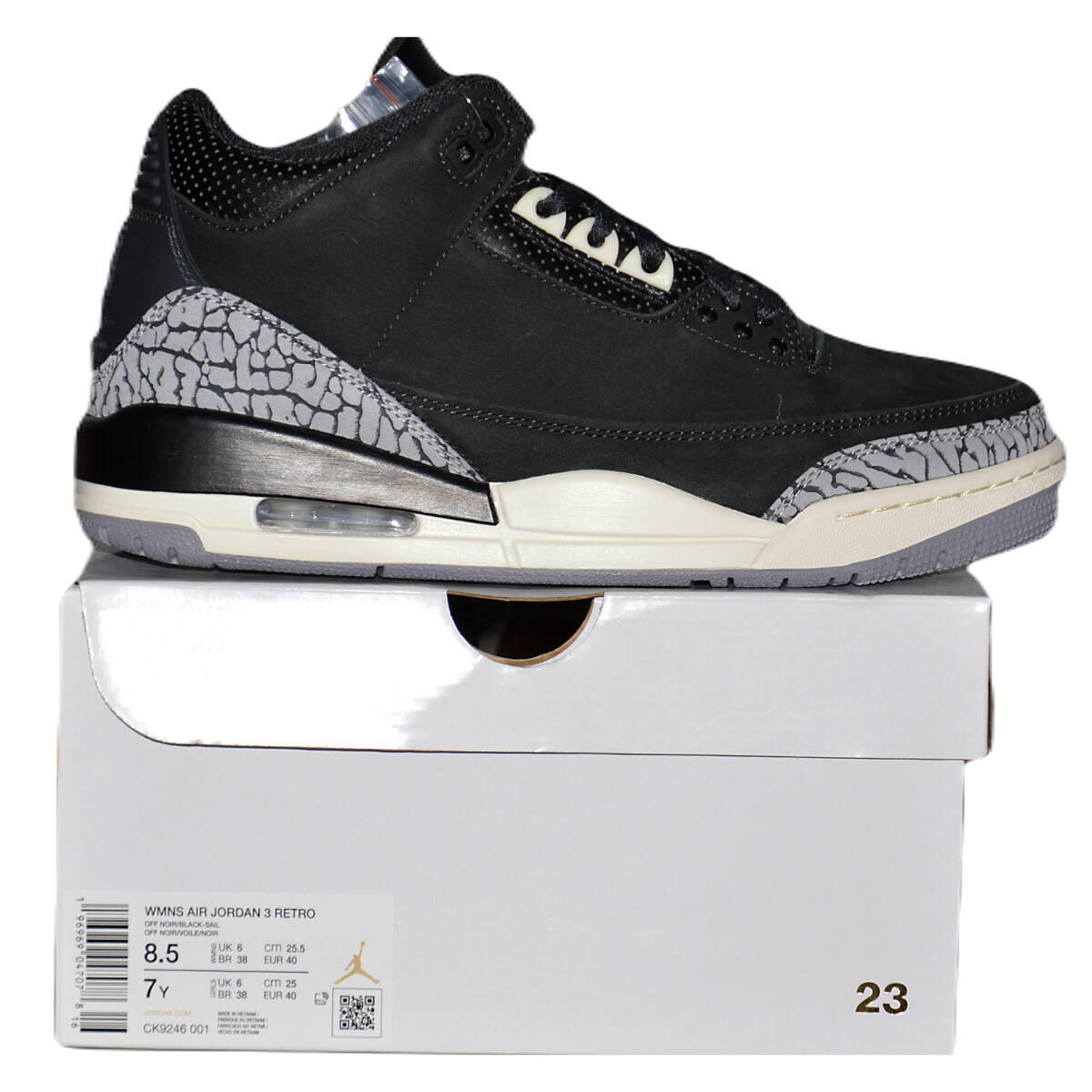 Jordan 3 Retro Off Noir (W) 7/7