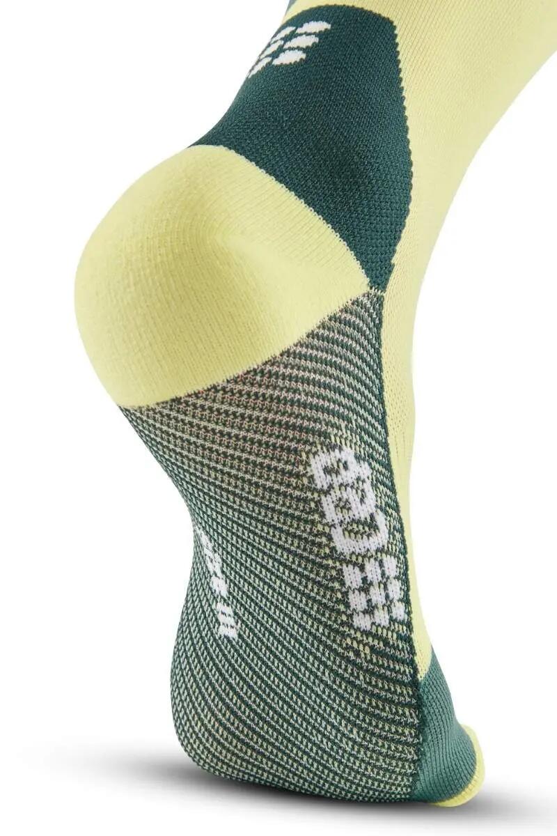 Sosete compresie medii - the run limited 2024.1 socks mid cut W - lime 4/4