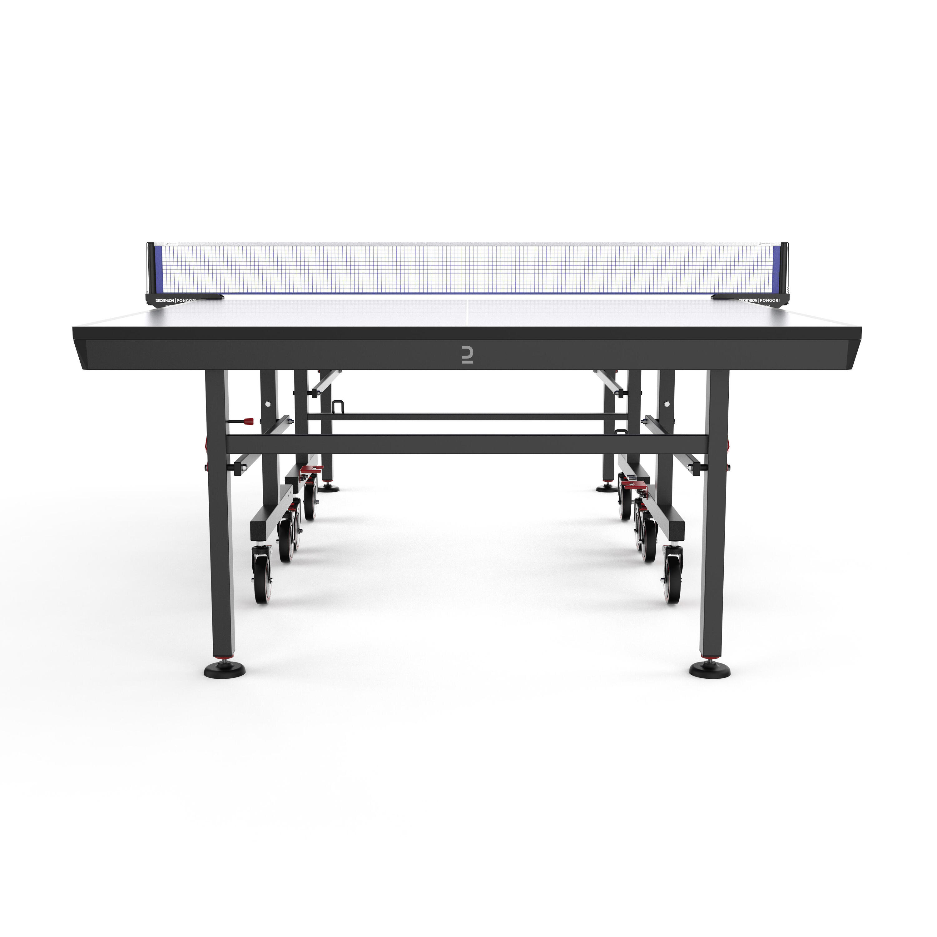 Seconde vie Table de tennis de table intérieure compacte ITTF, TTT 930 Bleu 3/5