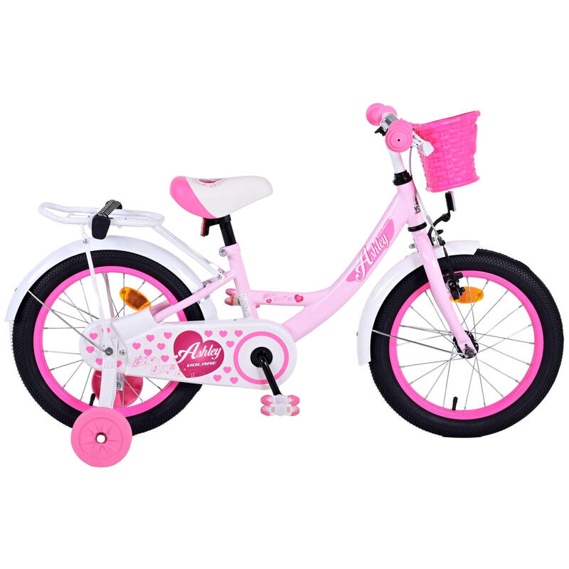 Volare Vélo fille Ashley 16 Pouces 23 cm Fille Frein à rétropédalage Rose