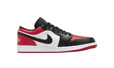 Scarpe - Uomo - Low-top pelle - Jordan 1 Low Bred Toe