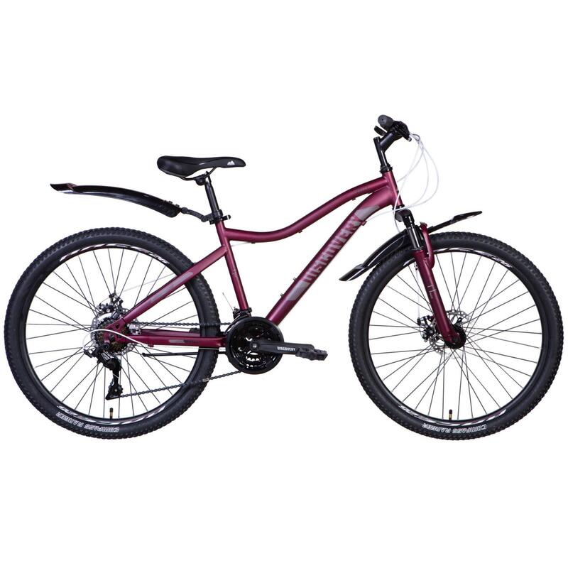 Bicicleta trekking Davi Kelly 26", 140-170 cm, 21 viteze, Roșu