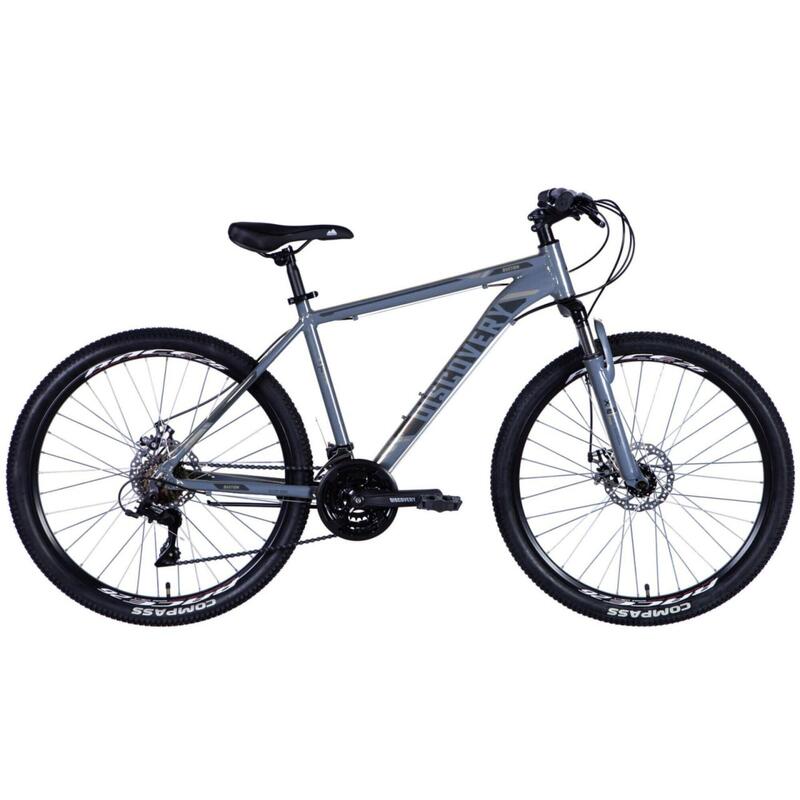 Kerékpár MTB Davi Bastion Disc 26", Alumínium, 155-180 cm, 21 sebesség, Szürke