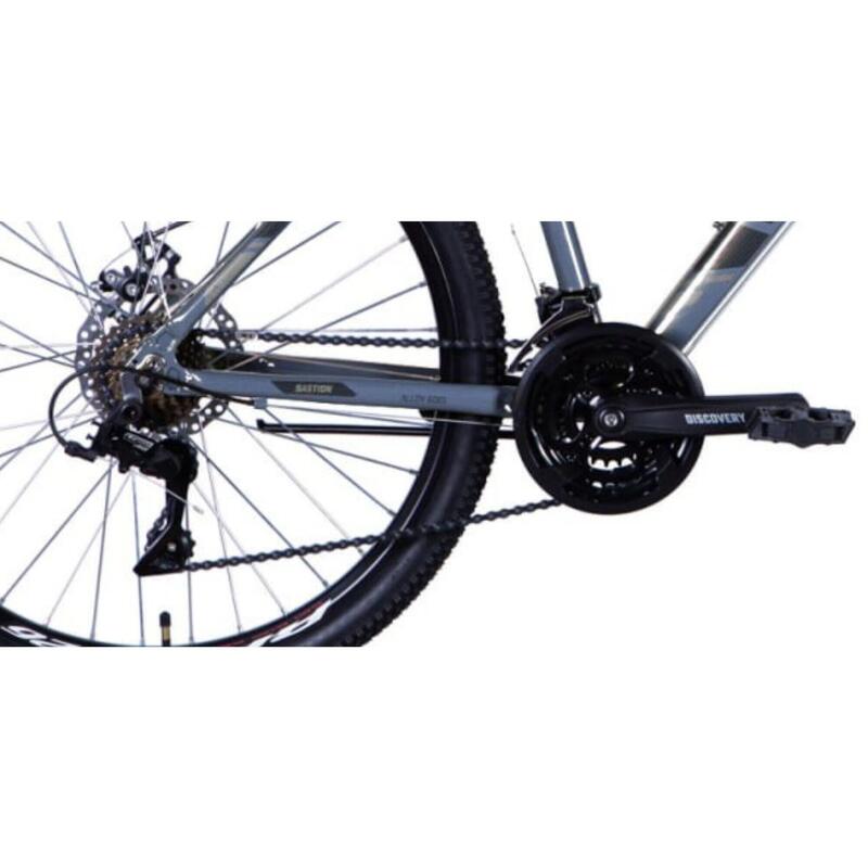 Kerékpár MTB Davi Bastion Disc 26", Alumínium, 155-180 cm, 21 sebesség, Szürke