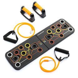 Planche de Pompes Push-Up avec Bandes de Résistance et Guide d'exercices InnovaG