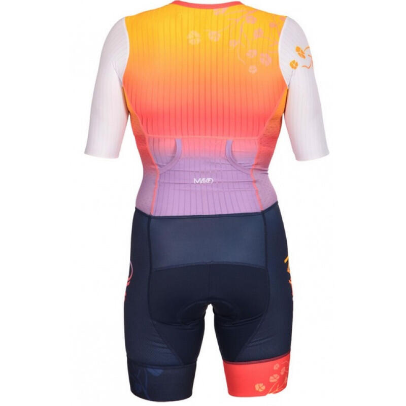 Combinaison courte de triathlon femme Mako Trifonction Pro 4/4