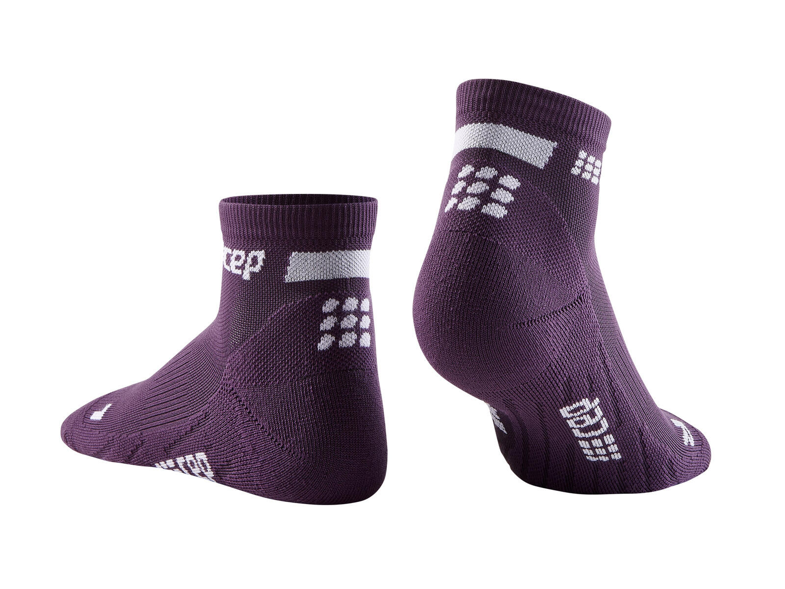 Sosete compresie peste glezna - the run socks low cut v4 - violet 2/4